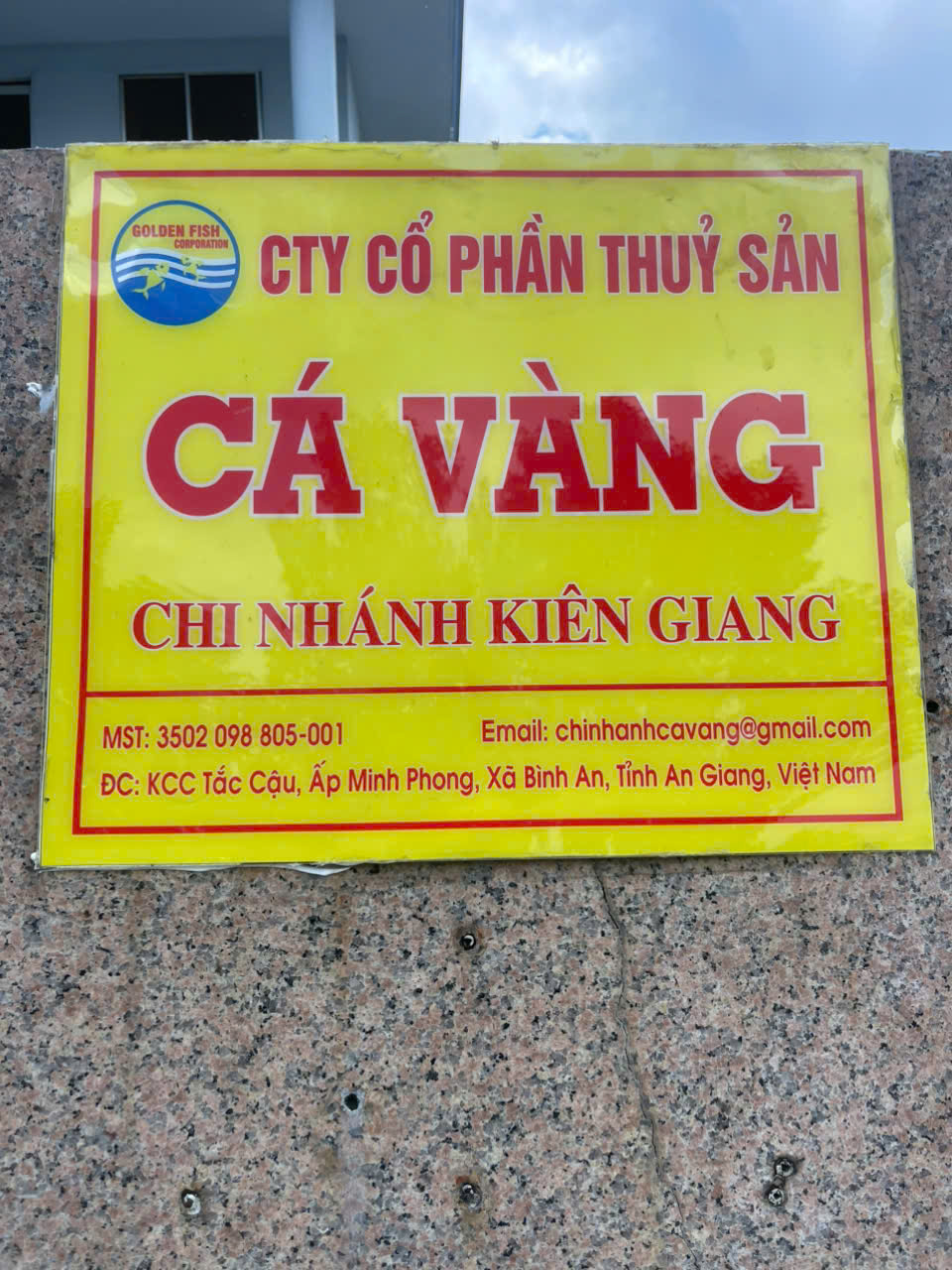 Golden Fish Corporation Address